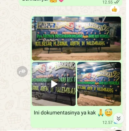 Pengiriman Papan Bunga Duka Domas Bulukerto