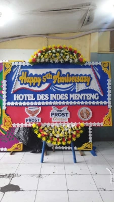 Papan Bunga di Domas Bulukerto